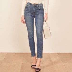 Reformation High Rise Skinny Jeans